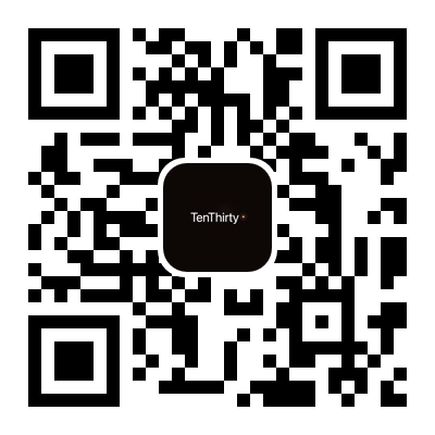 QR code to download TenThirty on the App Store